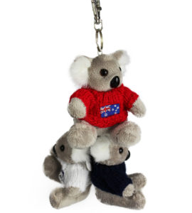 Koala in Jumper Plush Keyring