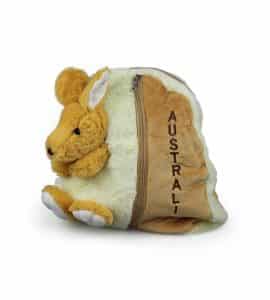 Kangaroo Paws Plush Backpack