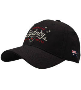 Black Sydney Sports Cap