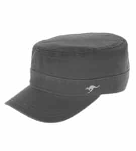 Charcoal Mens Mao Cap
