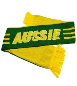 Green and Gold Scarf