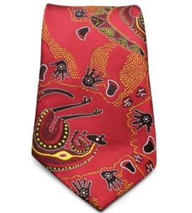 Australian Made Red Tie