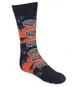 Australian Made Kangaroo Circle Socks