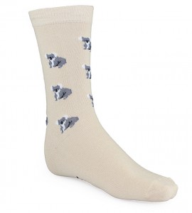 Australian Made Cream Koala Socks