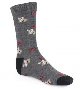 Australian Made Grey Koala Socks