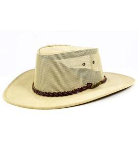 Sand Summer Breeze Leather Hat