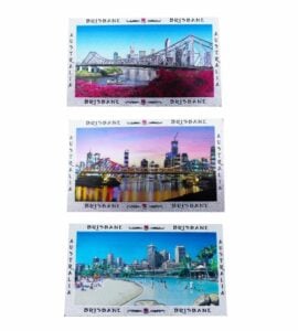 Brisbane Foil Magnet Pack