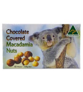 Chocolate Covered Macadamia Nuts 135g