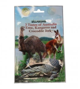 Australian Made Roo Emu Croc Trio Jerky 30g