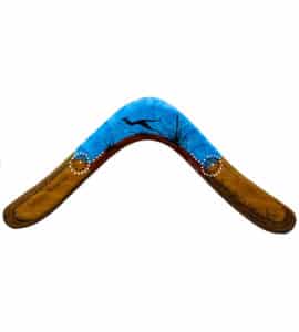 Australian Made Painted Returning Boomerang