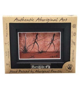 Australian Made Aboriginal Framed Landscape Art