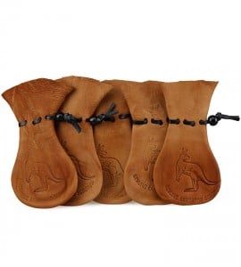 Australian Made Kangaroo Scrotum Pouches 5 Pack