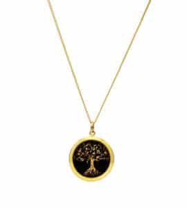 Australian Made Gold Tree of Life Pendant