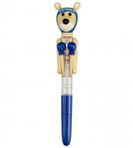 Blue Boxing Kangaroo Pen