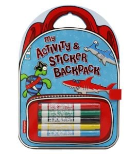 Beach Boy Activity Book Backpack