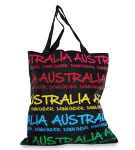 Colourful Australia Folding Shopper Bag