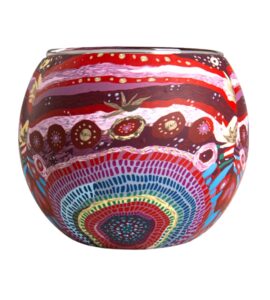 Looking Back Tealight Candle Holder