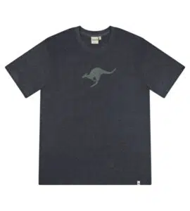Distressed Roo Midnight Marble Mens T-Shirt