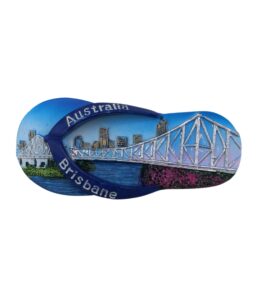 Brisbane Thong Resin Magnet