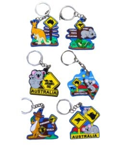 Australian Roadsign Keyrings Pack