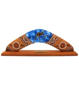 Burnt Boxed Wooden Boomerang Set