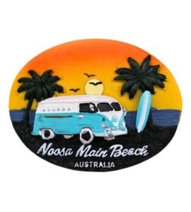Noosa Kombi Van Resin Magnet