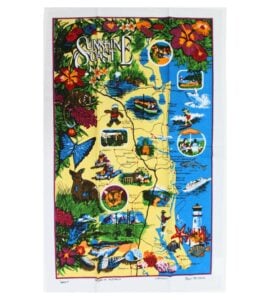 Sunshine Coast Tea Towel