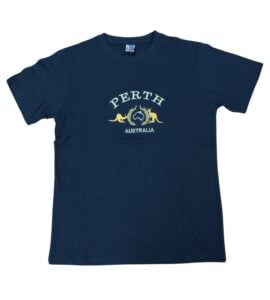 Navy Perth with 2 Roos T-Shirt