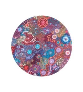Aboriginal Women's Ceremony Ceramic Coaster