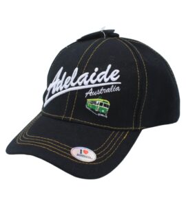 Black Adelaide Tram Cap