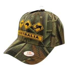 Camouflage Australian Roadsign Cap