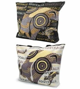 Dot Art Kangaroo Bag