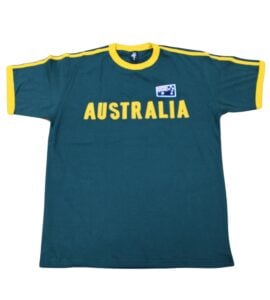 Green and Gold Applique T-Shirt