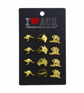 Mixed Gold Clasp Pins
