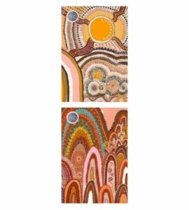 A5 Aboriginal Notebooks 2 Pack