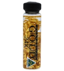 Australian Made Large Gold Leaf Bottle