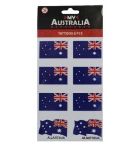Australian Flag Tattoos 8 Pack
