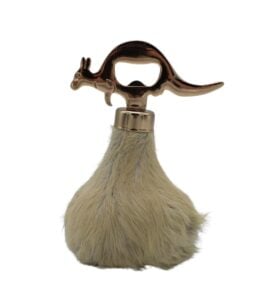 Australian Made Rose Gold Kangaroo Scrotum Bottle Opener