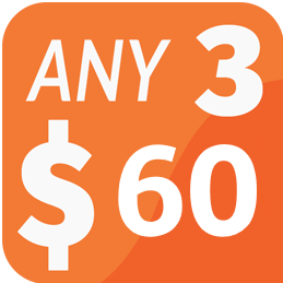 Any 3 for $60