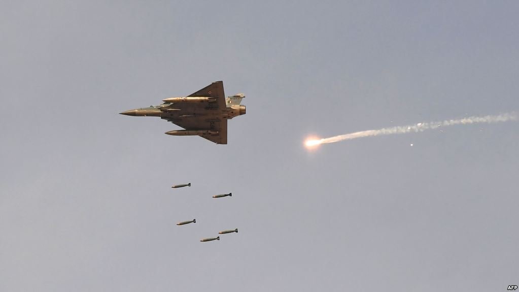 indian air strike on pak