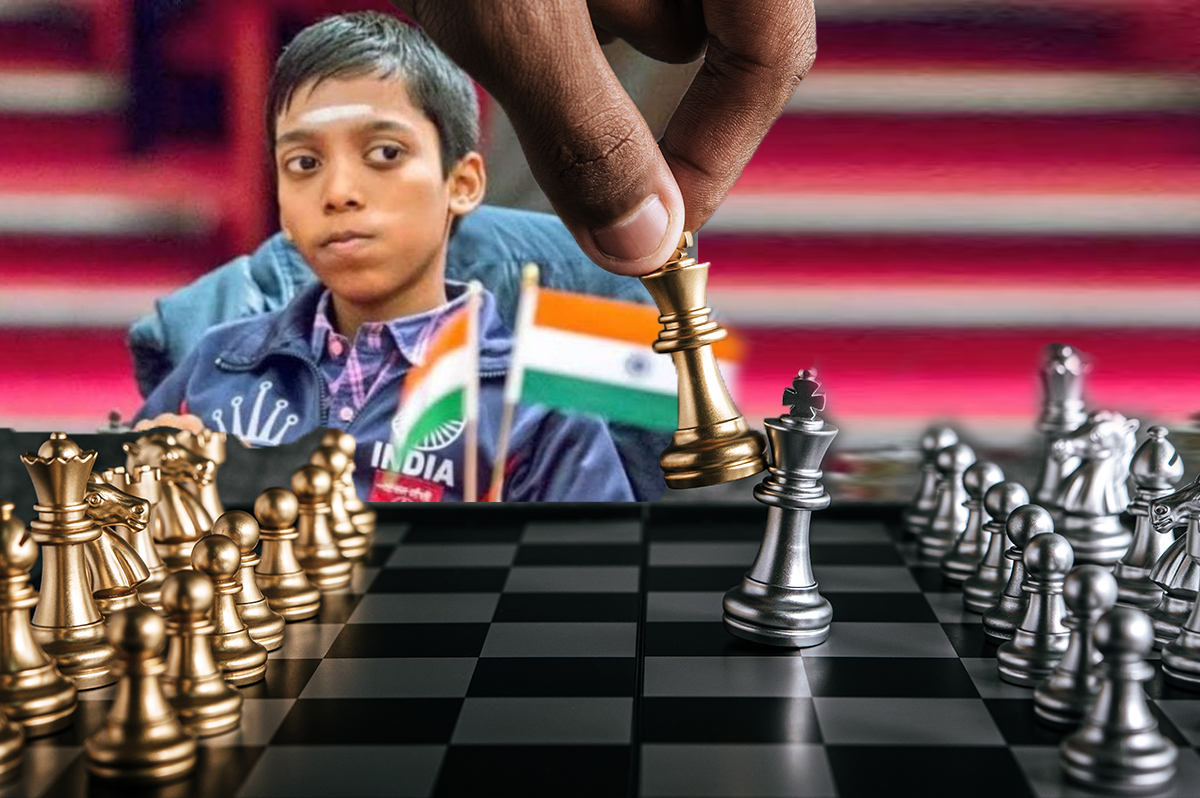 16-yr-old chess sensation Praggnanandhaa defeats World no. 1 Magnus Carlsen